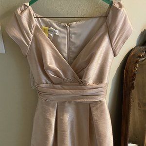 Alfred Sung Pink Bridesmaid Dress Size 4